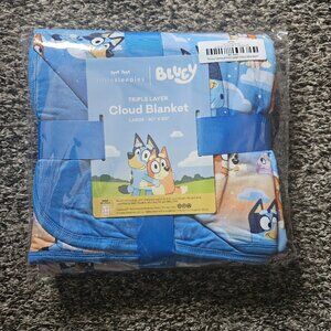 NIB Little Sleepies Bluey Cloud Blanket